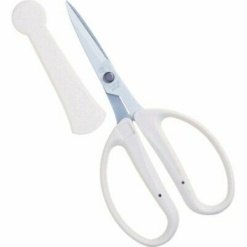 치카마사 플로리스트 준비 가위  화이트 CRI-360SFW