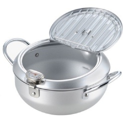 와헤이 일본 튀김냄비 20cm 온도계포함