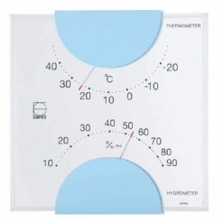 EMPEX 엠펙스 정밀 온습도계 LV-4906 하늘색