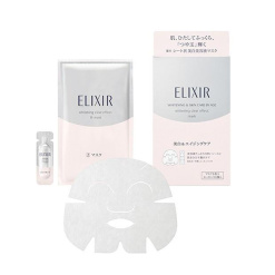 시세이도 엘릭시르 화이트 클리어 이펙트 마스크 6매