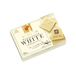 모리나가 카레 드 쇼콜라 마다가스카 화이트 18장입 87g