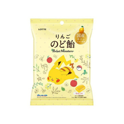 롯데 포켓몬 사과 목캔디 75g