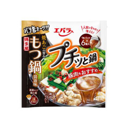 에바라식품 쁘띠 곱창 전골 육수 간장맛 6개입 132g